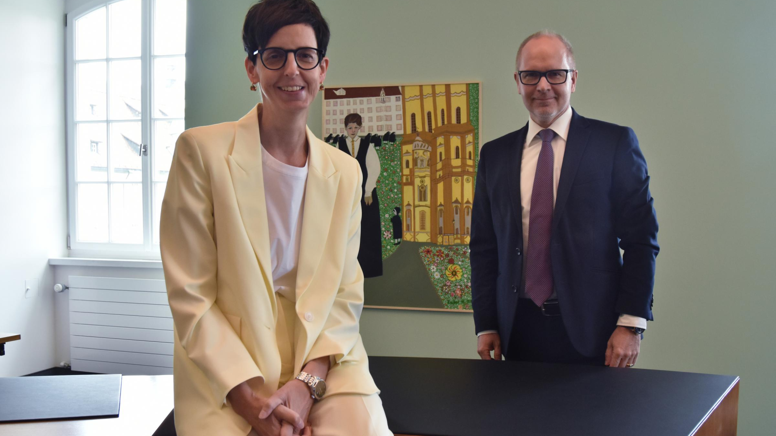 Susanne Hartmann übernimmt Regierungspräsidium, © Kanton St. Gallen