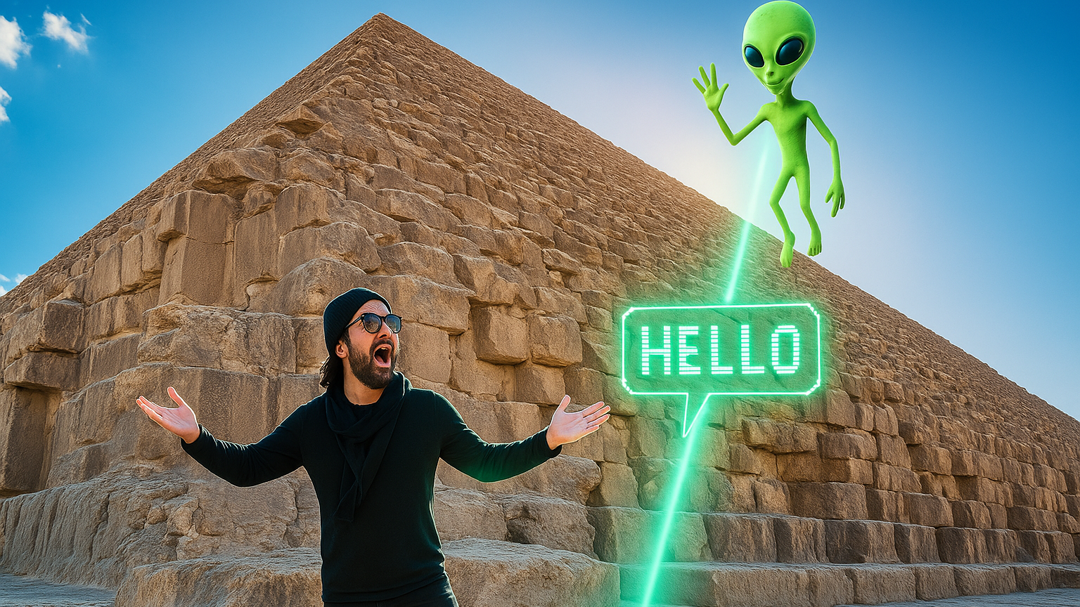  Yusuf Güney: Evren Bana Mesaj Gönderdi, © Görsel yapay zeka ile oluşturulmuştur