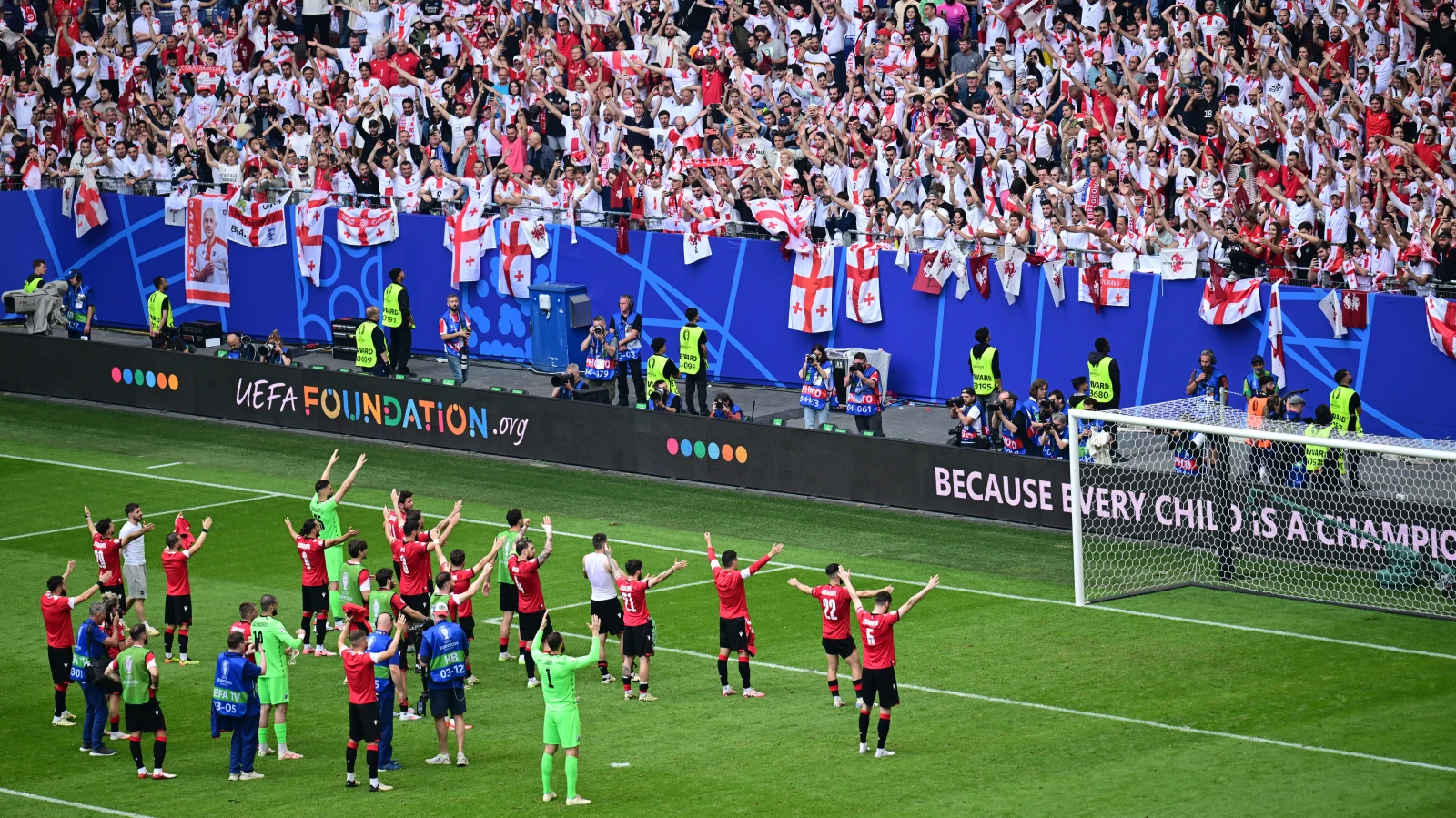 Georgien holt Punkt gegen Tschechien, © Keystone-SDA Georgien holt Punkt gegen Tschechien, © Keystone-SDA