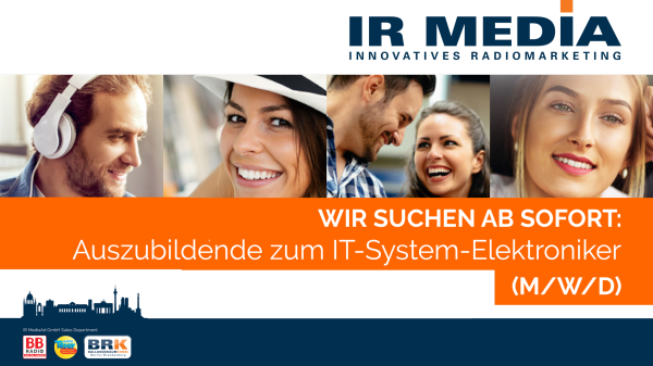 Ausbildung zum IT-System-Elektroniker (m/w/d)
