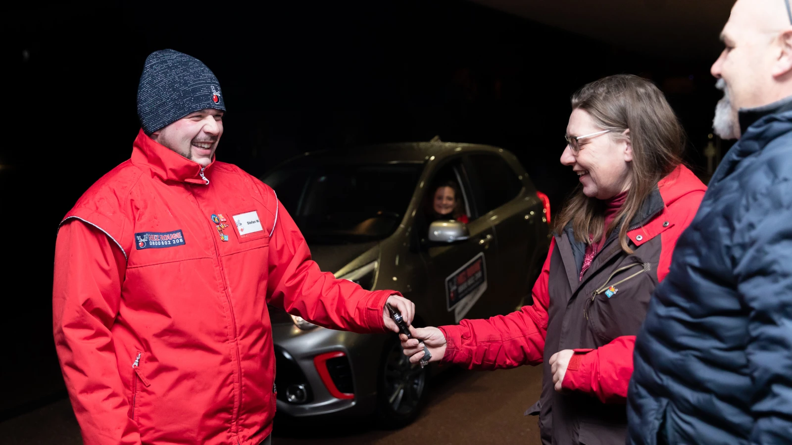 Nez Rouge fährt an Silvester rekordhohe Zahl von Personen heim, © ZVG Nez Rouge fährt an Silvester rekordhohe Zahl von Personen heim, © ZVG