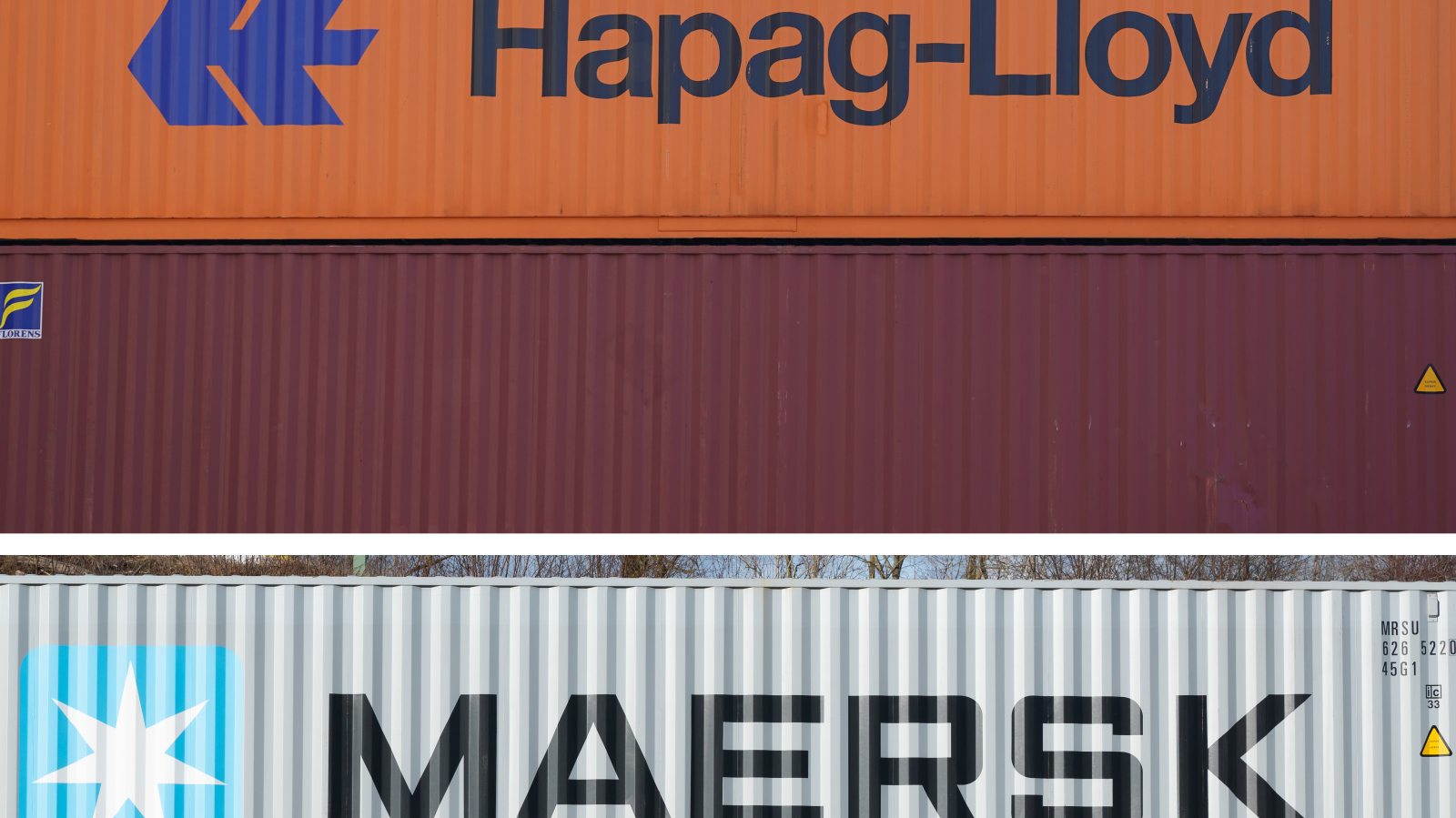 Hapag-Lloyd und Maersk schmieden Schifffahrtsbündnis, © Keystone / DPA / Silas Stein, Marcus Brandt