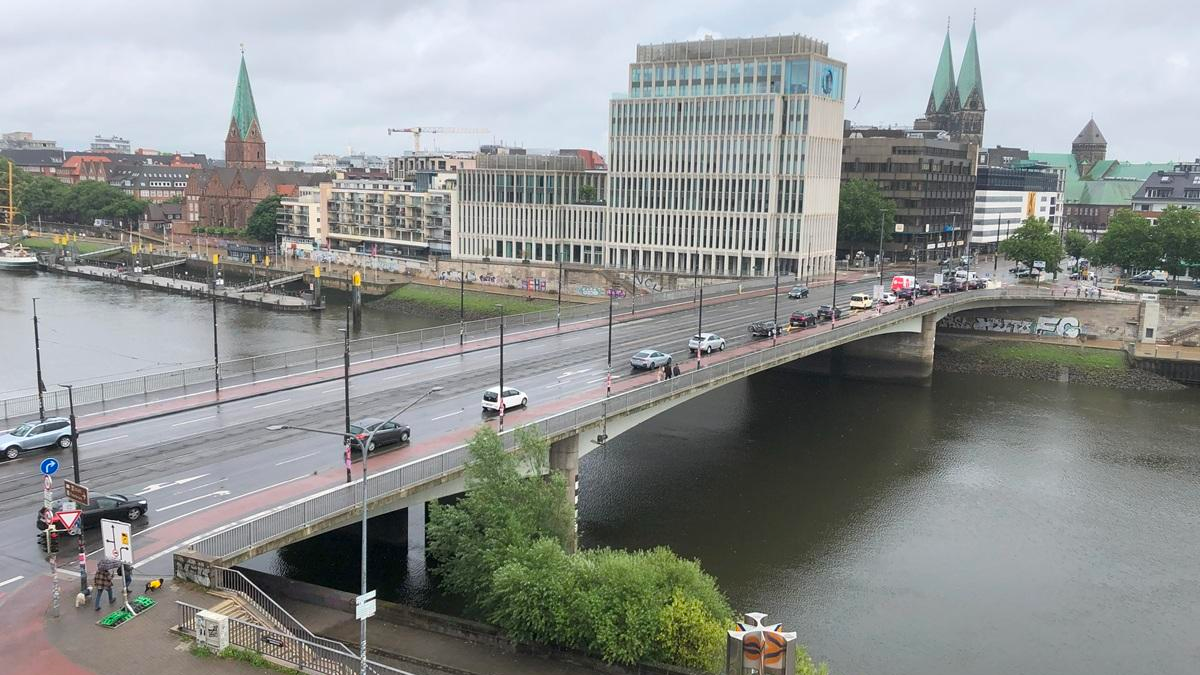 Bremen’de Wilhelm-Kaisen Köprüsü Yeniden Açıldı!, © weserreport.de