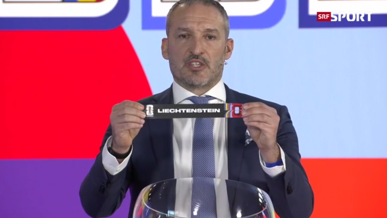 Liechtenstein trifft auf Belgien, © Screenshot/SRF