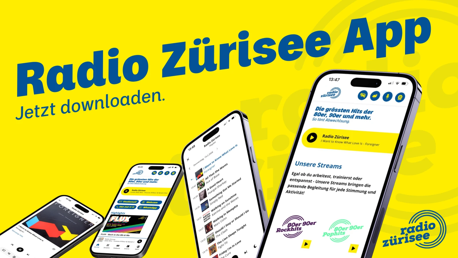 Radio Zürisee App, © Radio Zürisee Radio Zürisee App, © Radio Zürisee