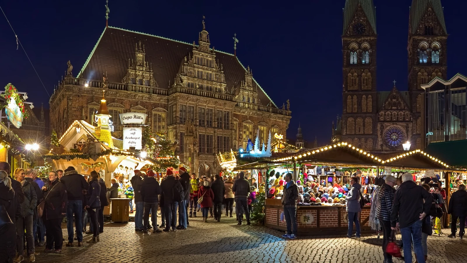 Bremen ve Bremerhaven'deki Noel pazarları bu yıl yoğun ilgi gördü. , © shutterstock Bremen ve Bremerhaven'deki Noel pazarları bu yıl yoğun ilgi gördü. , © shutterstock