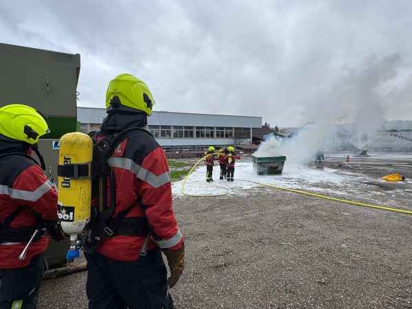 Feuerwehrübung Schleitheim, © Radio Munot