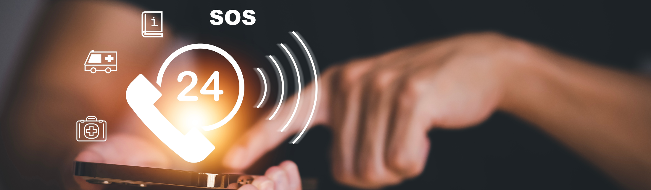 Grafik zum Notruf, © Shutterstock