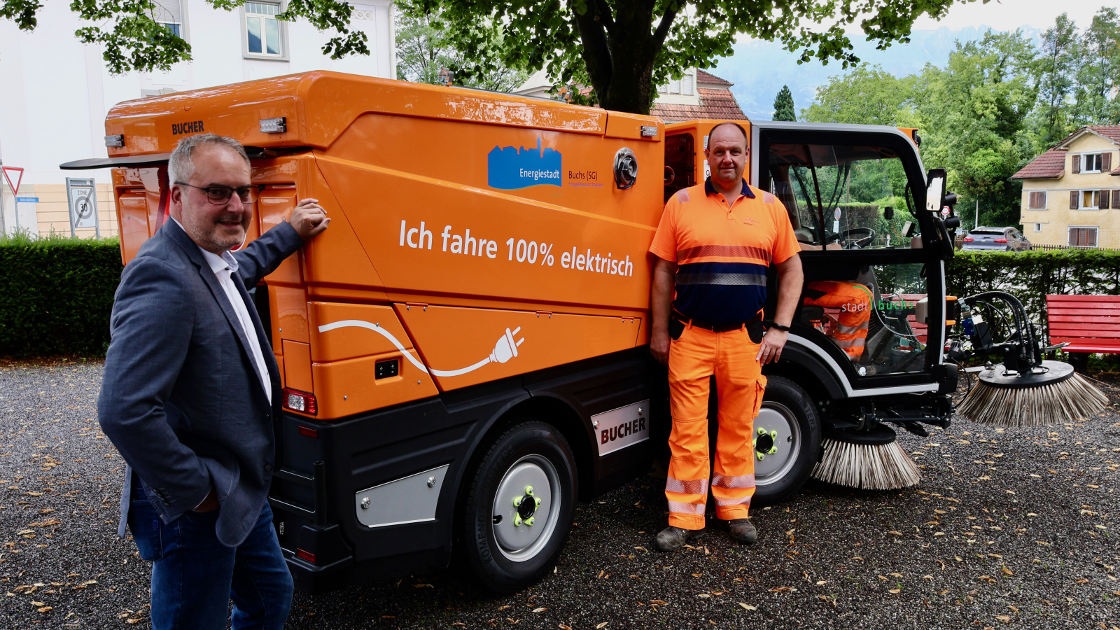 Werkhof der Stadt Buchs wird E-Mobil, © Stadtverwaltung Buchs