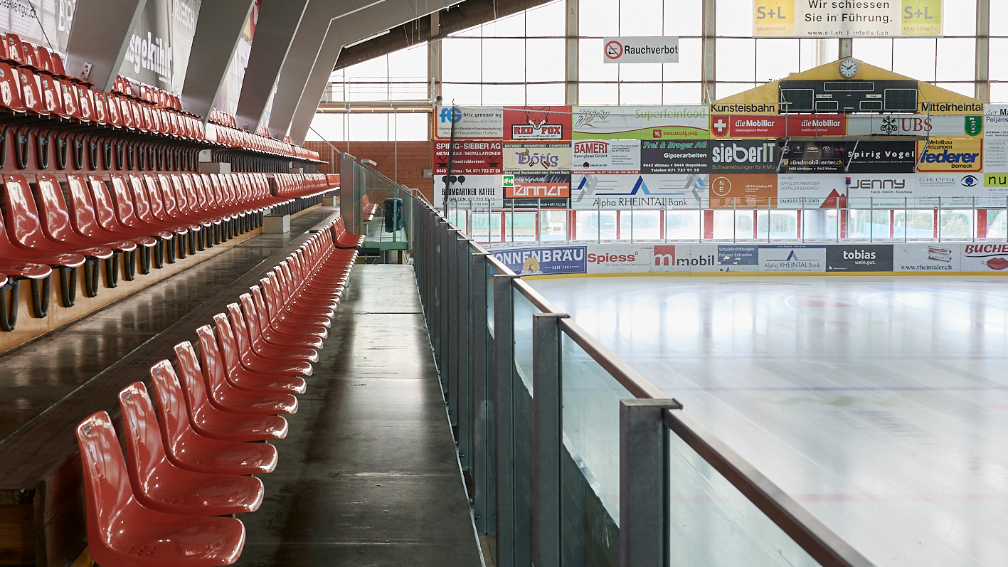Wettbewerb für Kunsteisbahn Rheintal ist gestartet, © pd