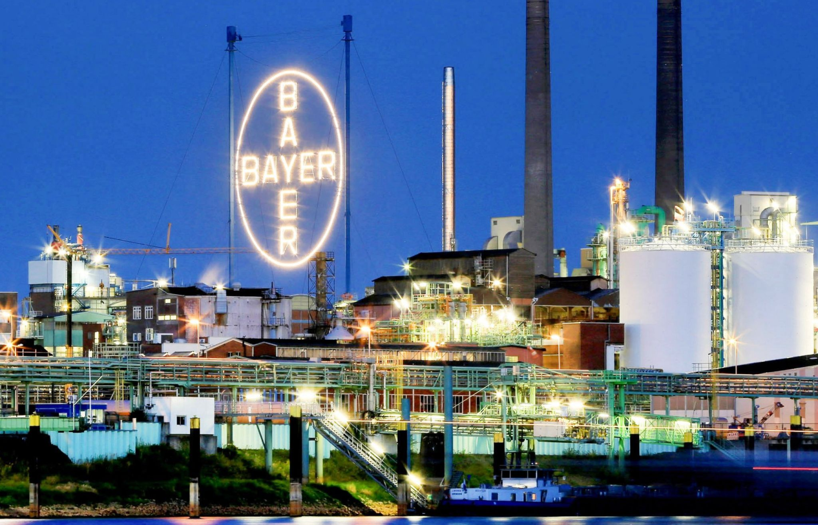 Der Sitz des Bayer-Konzerns in Leverkusen.