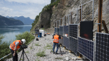 Solaranlage Walensee, © Keystone-SDA