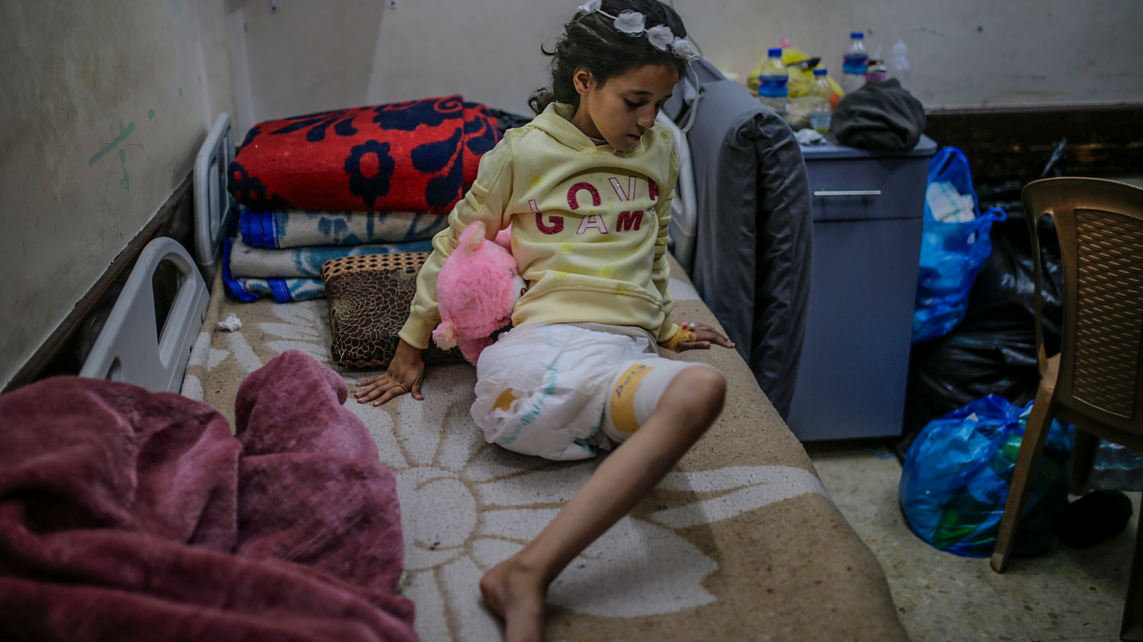 Kliniken in Gaza brauchen dringend Hilfe, © KEYSTONE MOHAMMED SABER