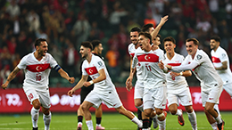 Türk A Milli Futbol Takımı Dünya Kupası’na çok yakın!, © tff
