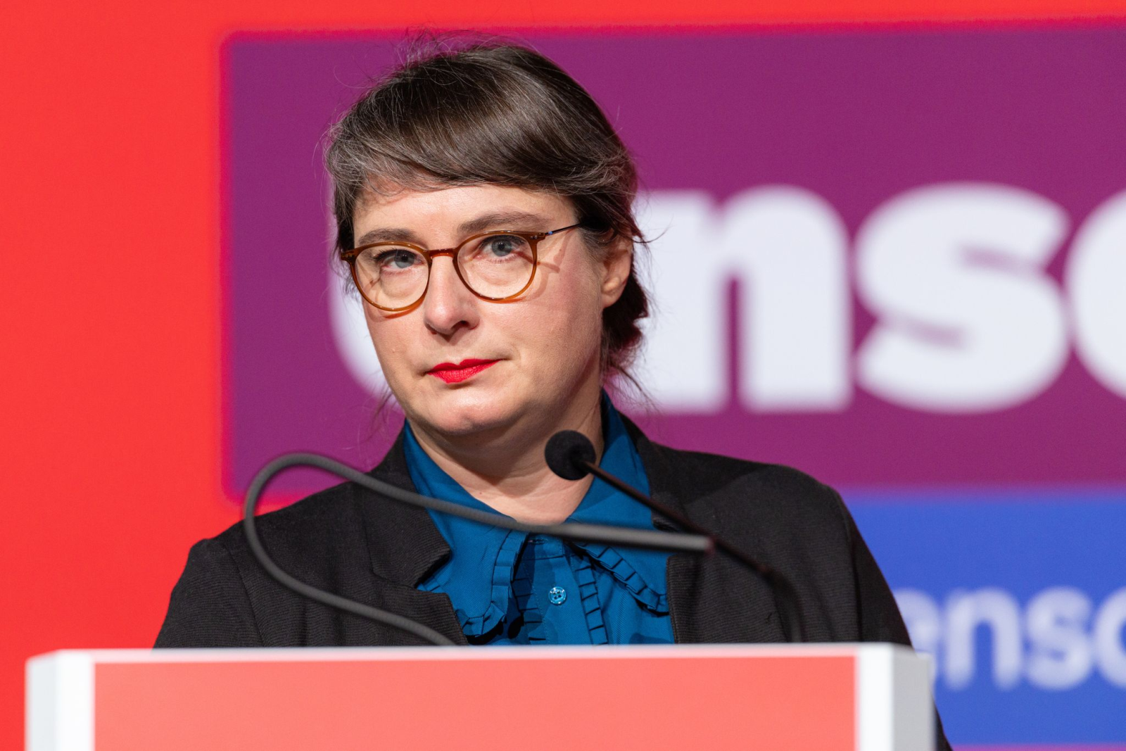 Die justizpolitische Sprecherin der Thüringer Linke-Fraktion, Ulrike Grosse-Röthig, macht der CDU-Führung im Bund Vorwürfe angesichts der gescheiterten Wahl von Richtern für das Bundesverfassungsgericht. (Archivbild), © Michael Reichel/dpa