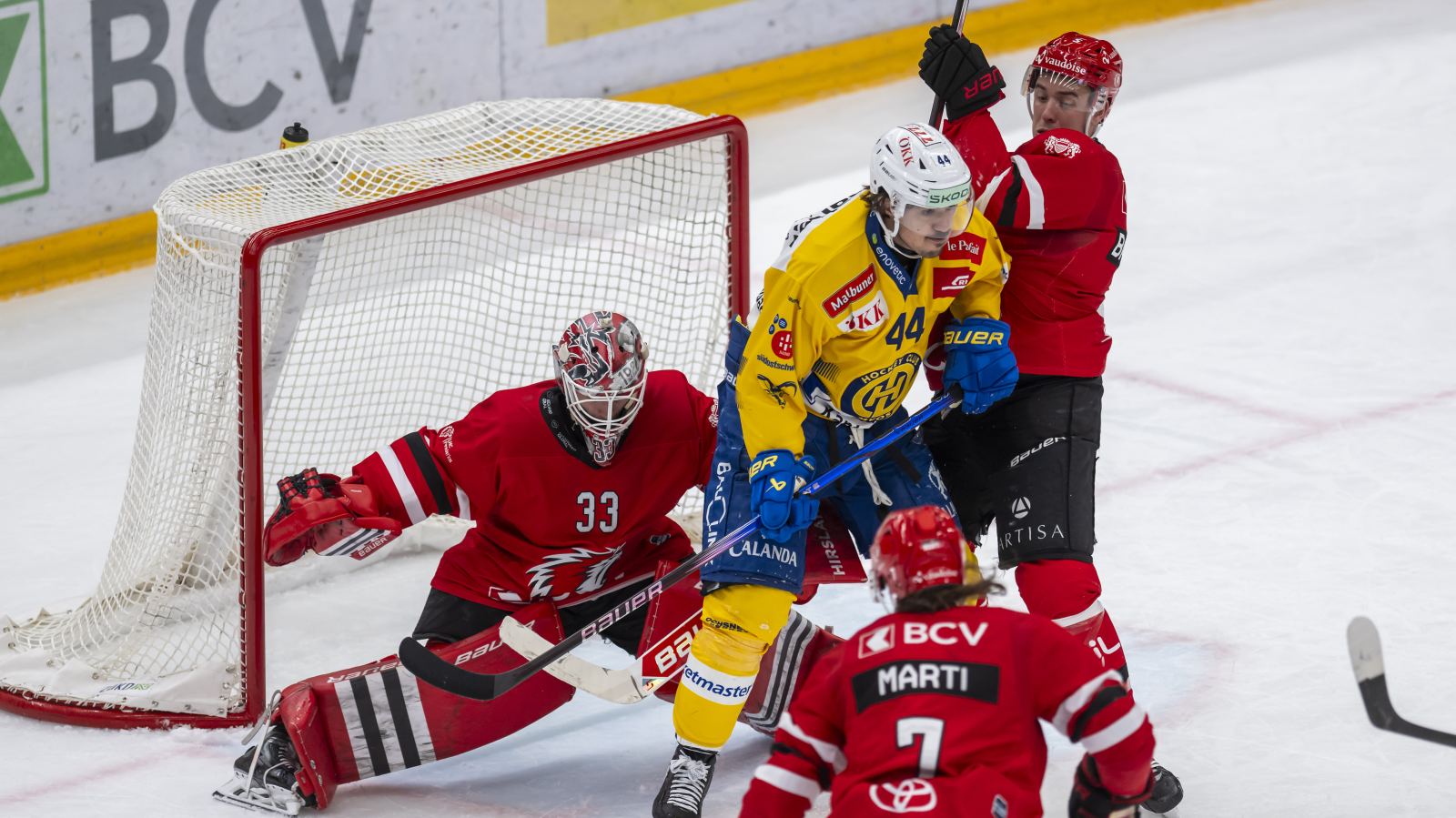 Leader Lausanne nicht zu stoppen, © KEYSTONE  MARTIAL TREZZINI