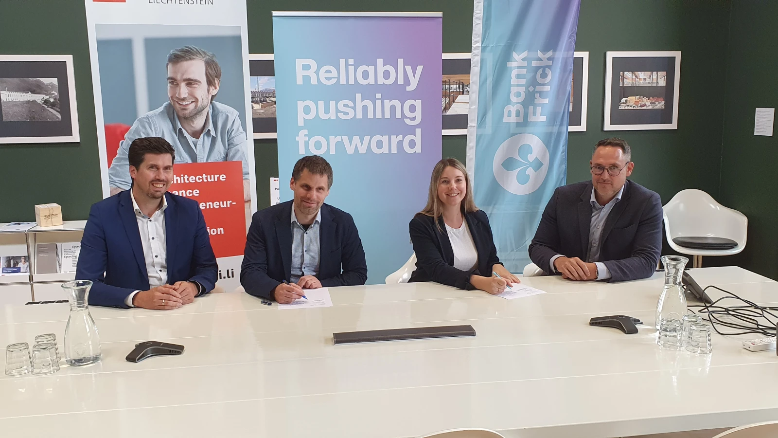 Bank Frick Innovative Finance Lab gegründet, © bankfrick.li Bank Frick Innovative Finance Lab gegründet, © bankfrick.li