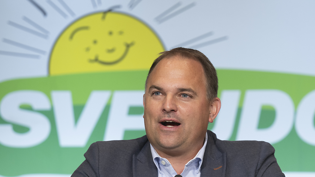 Marcel Dettling kandidiert als SVP-Präsident, © Keystone/SDA