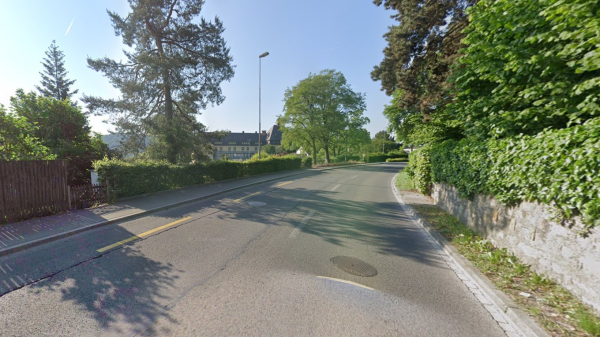 Neuhausen: Tempo 30 auf der Rosenbergstrasse gefordert, © Quelle: Google Maps
