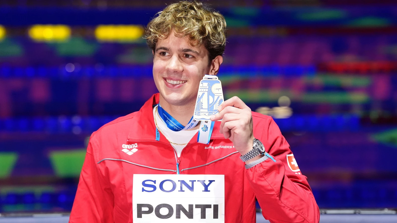 Noè Ponti erster Schweizer Schwimm-Weltmeister, © Keystone/SDA Noè Ponti erster Schweizer Schwimm-Weltmeister, © Keystone/SDA