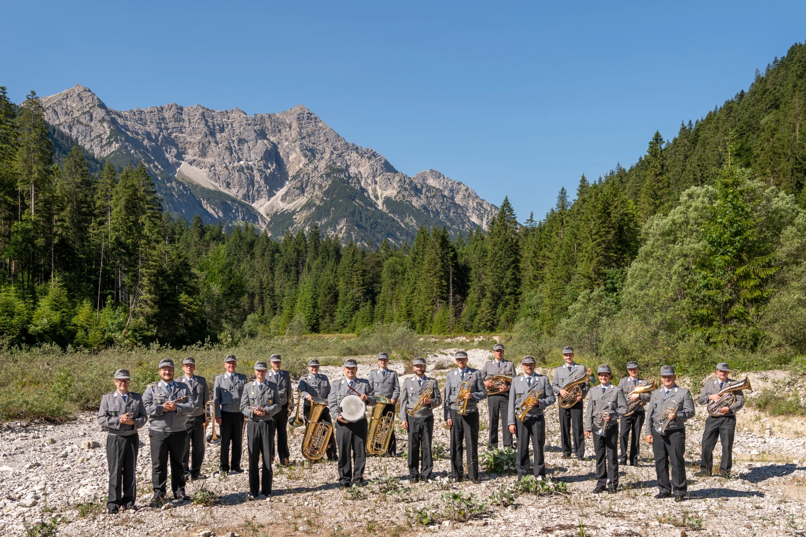 Murnau am Staffelsee: Das Gebirgsmusikkorps der Bundeswehr, © Garmisch_Egerländer Murnau am Staffelsee: Das Gebirgsmusikkorps der Bundeswehr, © Garmisch_Egerländer