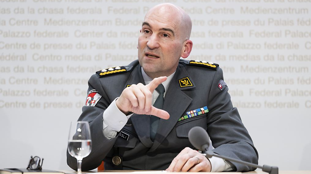 Armeechef Süssli und NDB-Direktor Dussey vor Abgang, © Keystone-SDA