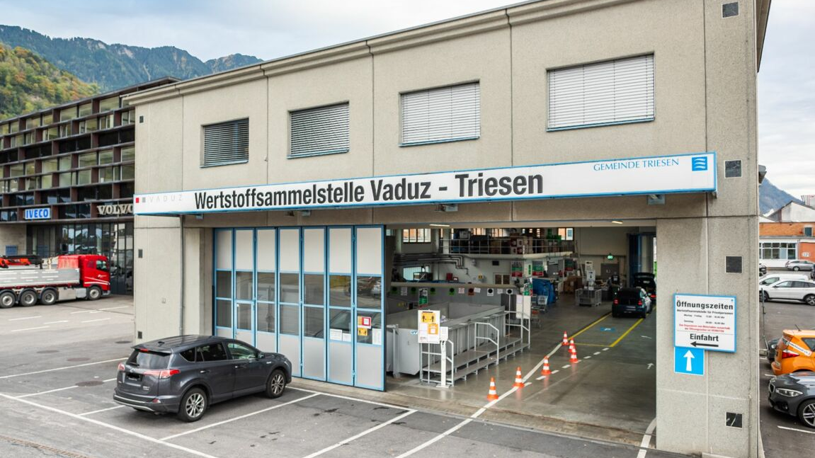 Neue Öffnungszeiten Sammelstelle Vaduz-Triesen, © Gemeinde Vaduz