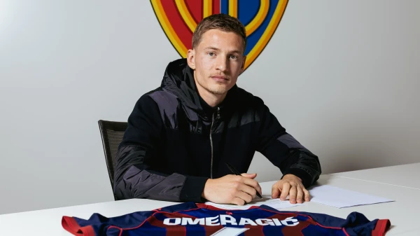 Becir Omeragic spielt per sofort für den FC Basel , © fcb Becir Omeragic spielt per sofort für den FC Basel , © fcb