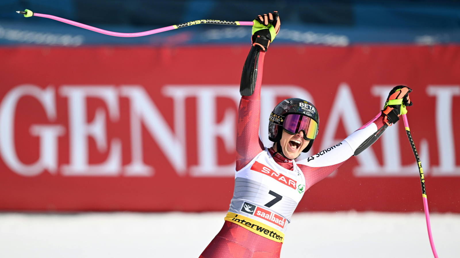 Venier gelingt Coup im Super-G, Schweizerinnen geschlagen, © APA/BARBARA GINDL