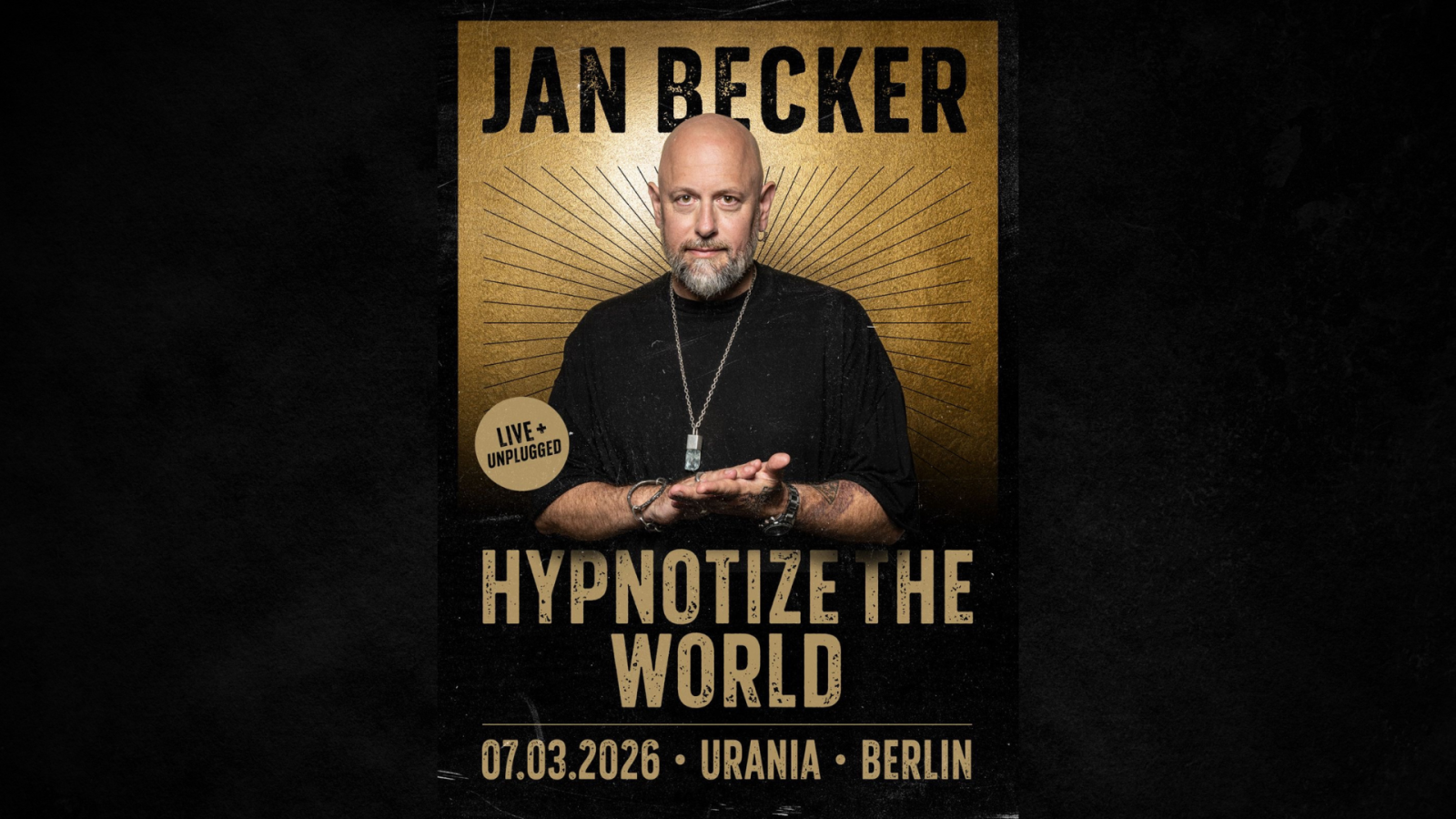 JAN BECKER - HYPNOTIZE THE WORLD
