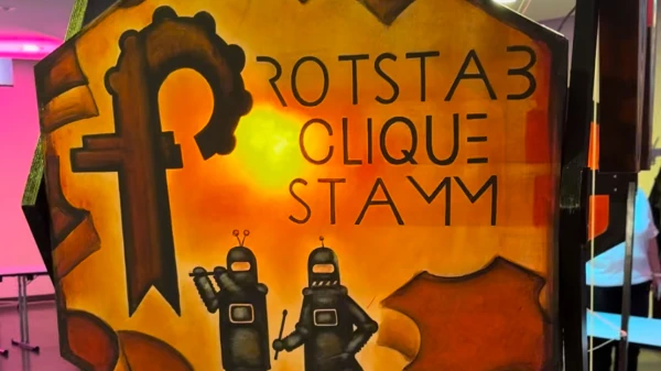 Einsatz Nummer 9: Ticketverkauf beim Rotstab-Cabaret, © Radio Basilisk Einsatz Nummer 9: Ticketverkauf beim Rotstab-Cabaret, © Radio Basilisk