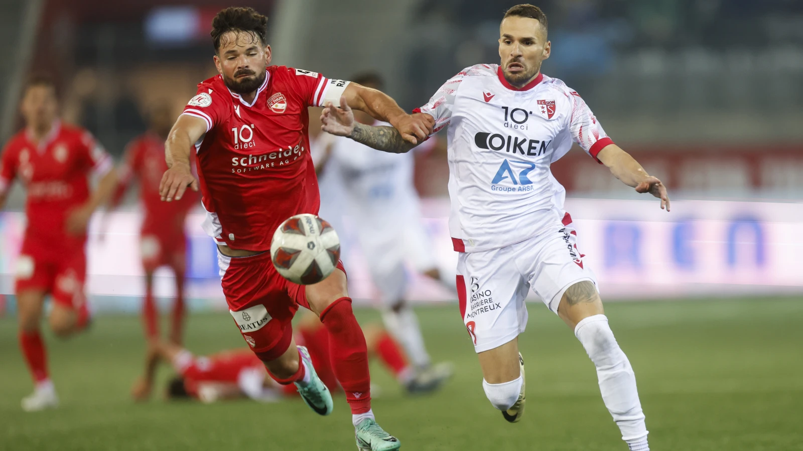 Der FC Thun meldet sich zurück, © Keystone/SDA Der FC Thun meldet sich zurück, © Keystone/SDA