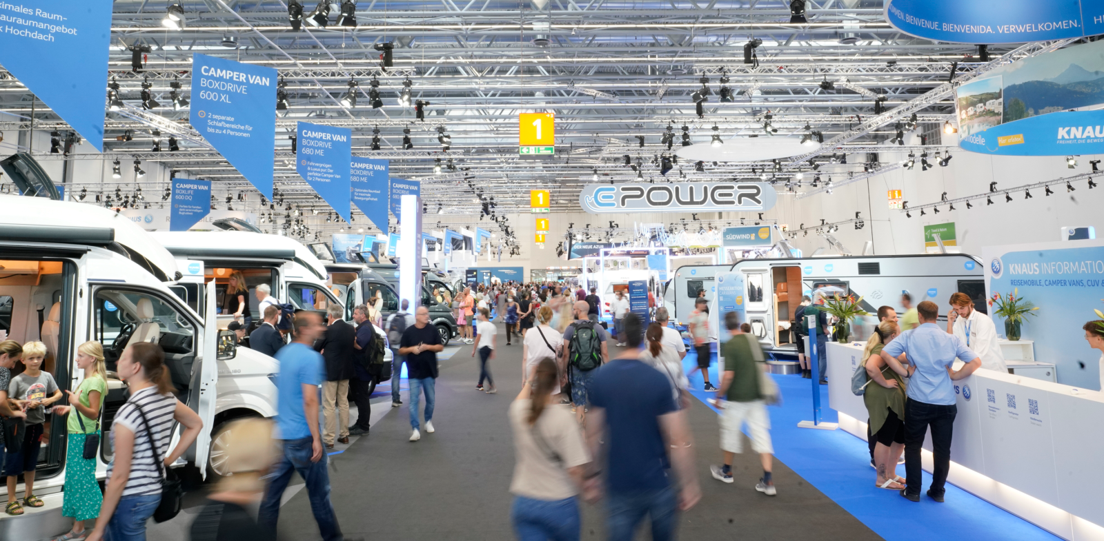 62. CARAVAN SALON in Düsseldorf, © Messe Düsseldorf, Constanze Tillmann