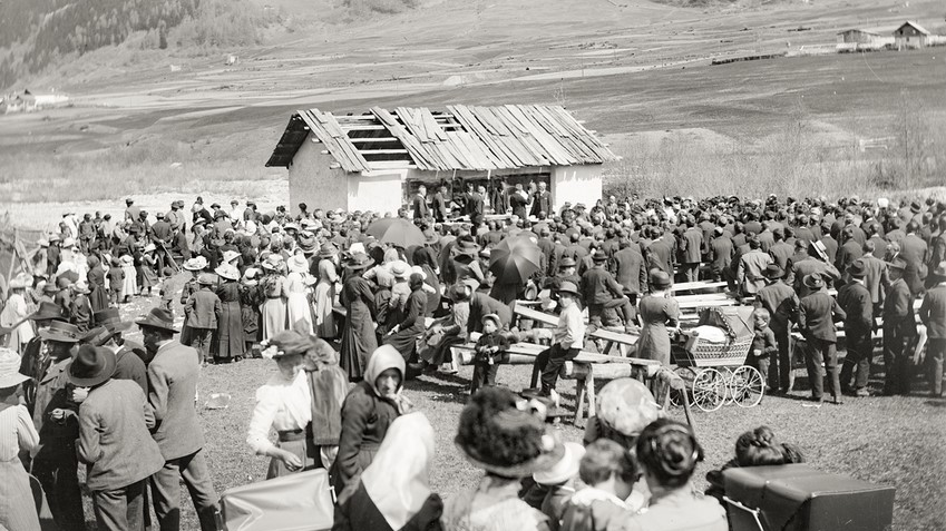 Bundstag in Val Müstair in Graubünden, © Kanton Graubünden