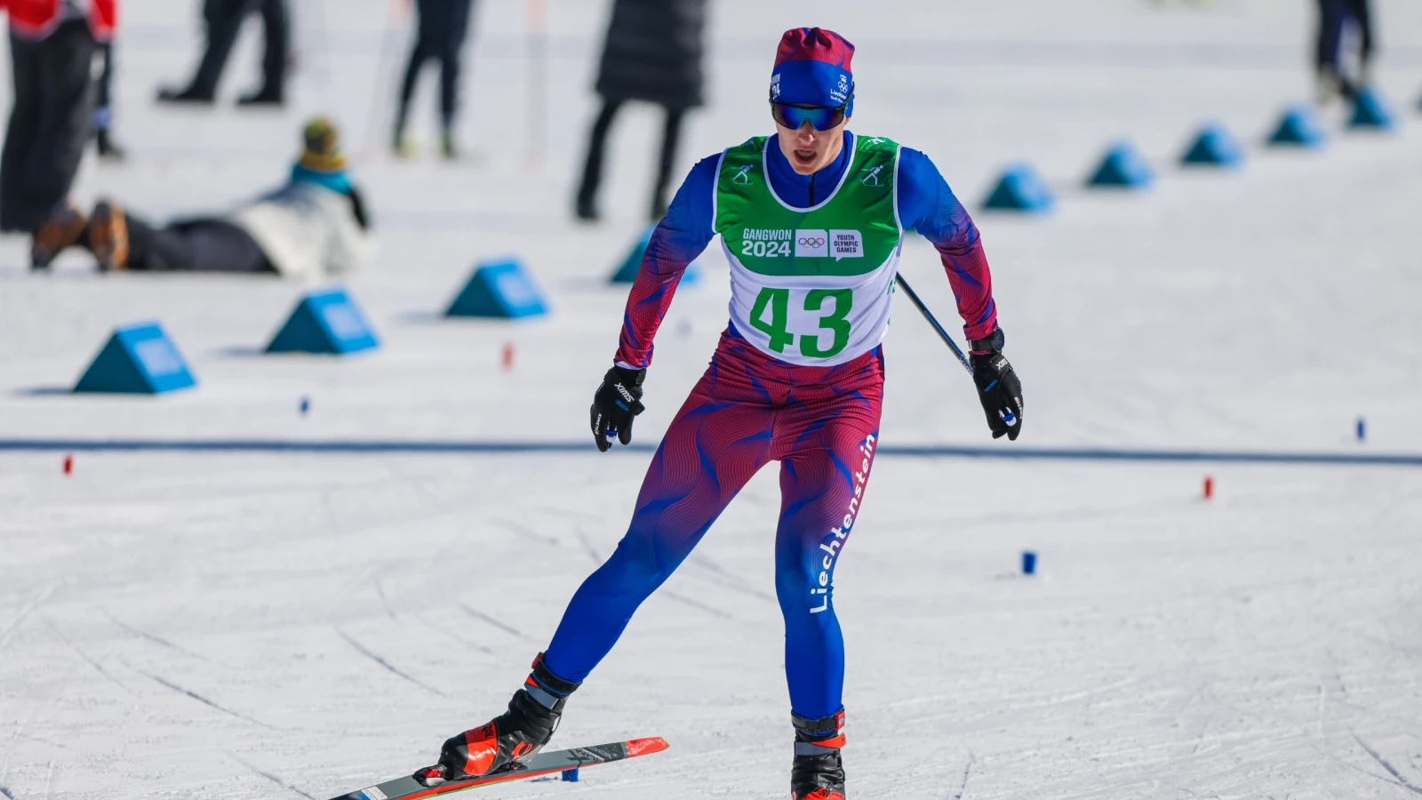 Start an den Youth Olympic Games für Langläufer Janik Brunhart, © Liechtenstein Olympic Comittee Start an den Youth Olympic Games für Langläufer Janik Brunhart, © Liechtenstein Olympic Comittee