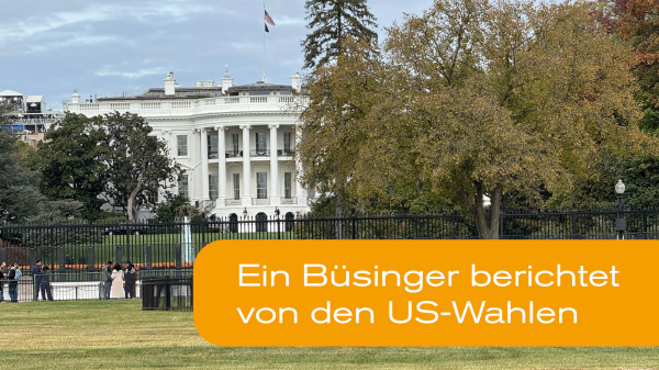 Ein Büsinger berichtet von den US-Wahlen 2024, © Radio Munot