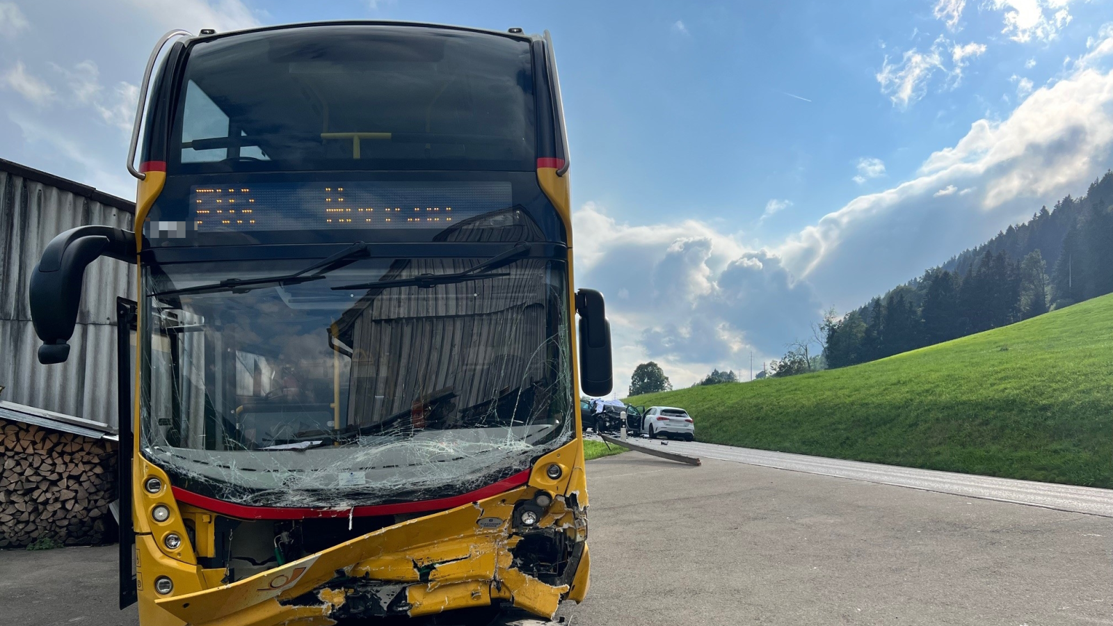 Drei Tote nach Frontalkollision in Wattwil, © Kantonspolizei St. Gallen