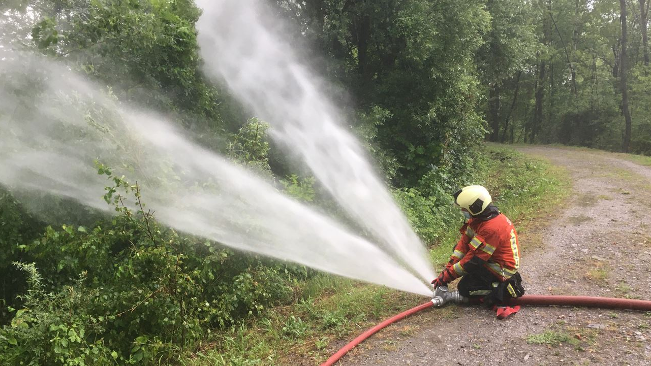 Feuerwehr Einführungskurs in Gamprin-Bendern, © Amt für Bevölkerungsschutz