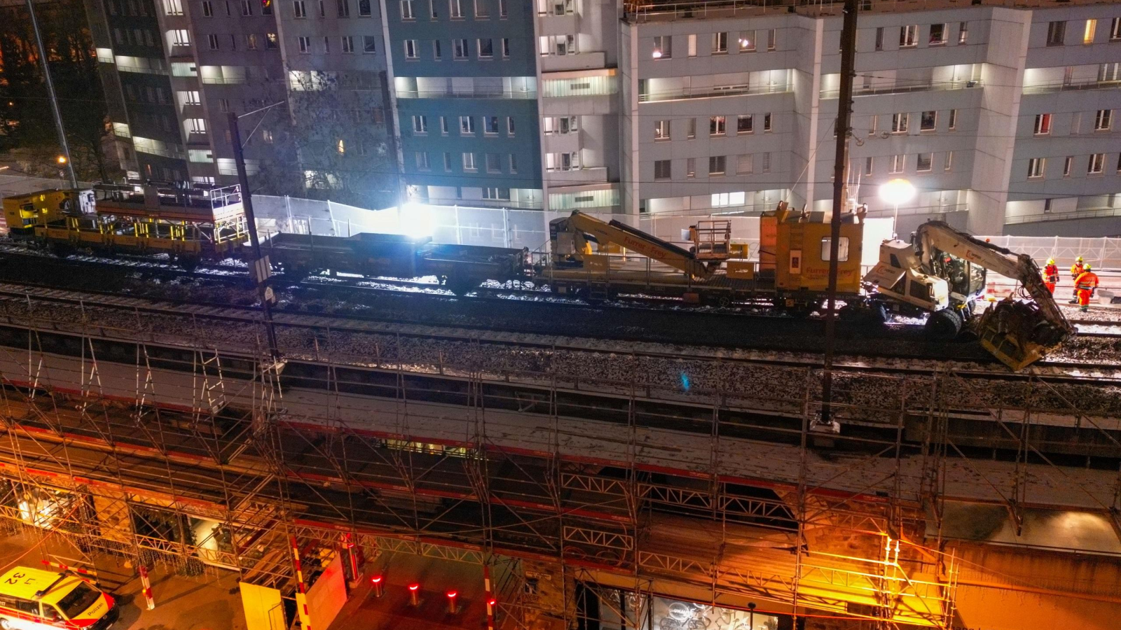 Bahnunfall Zürich, © Keystone-SDA