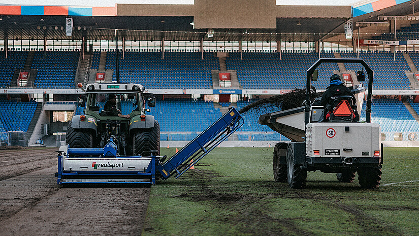Das «Joggeli» bekommt einen neuen Rasen