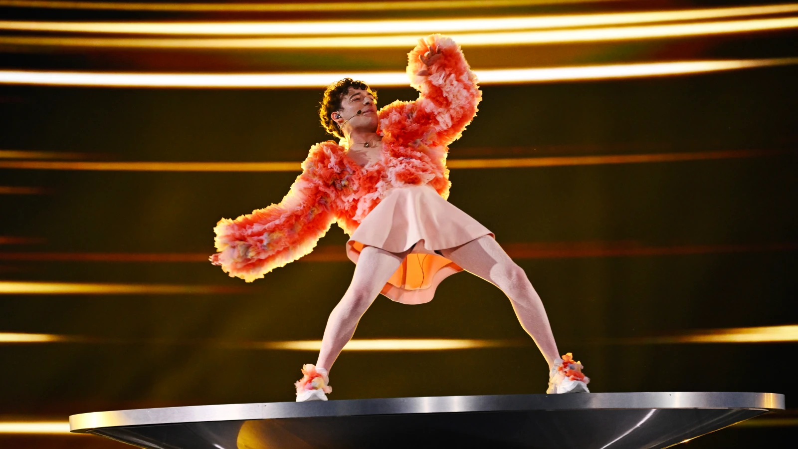 Nemo bringt die Schweiz in den ESC-Final, © Keystone / EPA TT News Agency / Jessica Gow Nemo bringt die Schweiz in den ESC-Final, © Keystone / EPA TT News Agency / Jessica Gow