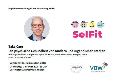 Take Care - Die Psychische Gesundheit von Kindern und Jugendlichen stärken, © ZVG