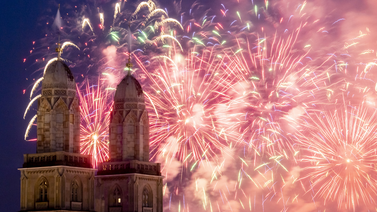 Zürifäscht Feuerwerk Zürich, © Keystone SDA