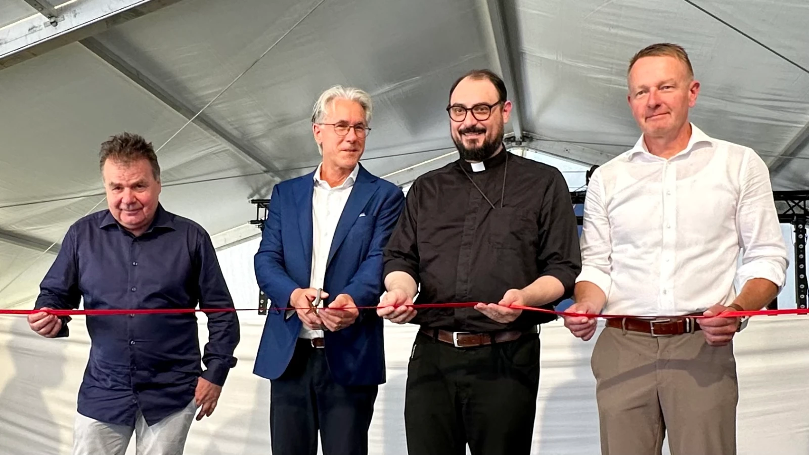 Dorfplatz Balzers feierlich eingeweiht, © Radio Liechtenstein Dorfplatz Balzers feierlich eingeweiht, © Radio Liechtenstein