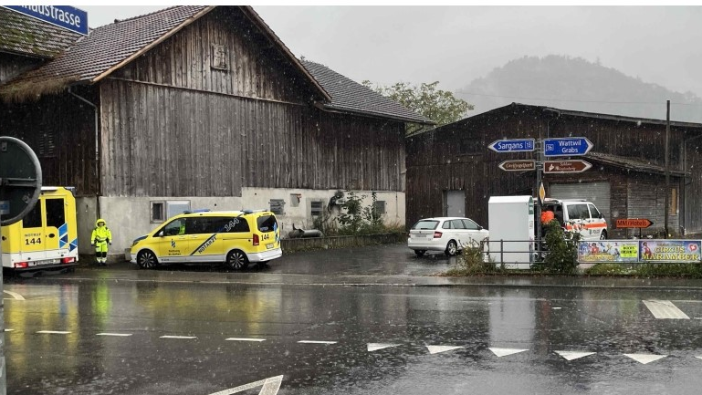 Unfälle in Buchs und Gossau, © Kantonspolizei St. Gallen