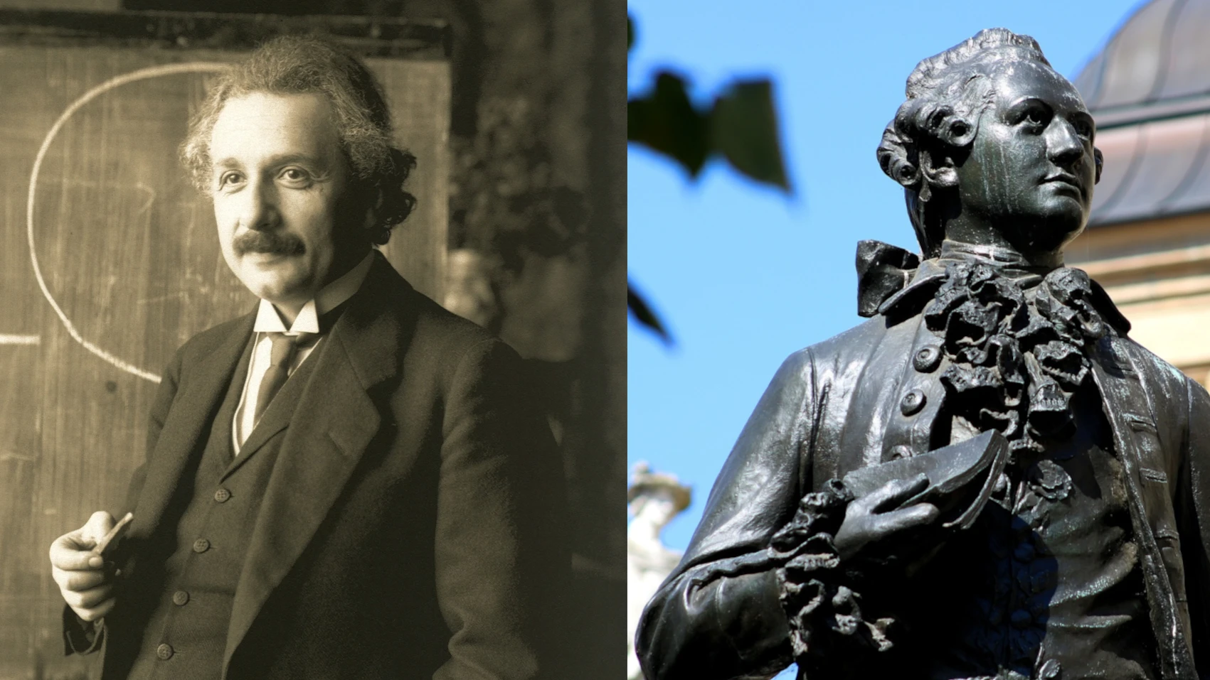 © collage: Einstein by wikipedia, Goethe by pixabay © collage: Einstein by wikipedia, Goethe by pixabay
