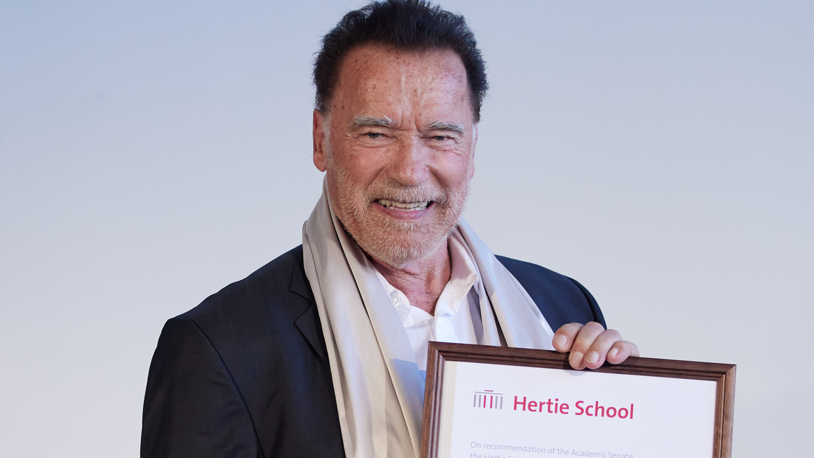 Arnold Schwarzenegger’e Berlin’de Fahri Doktora Unvanı Verildi, © dpa