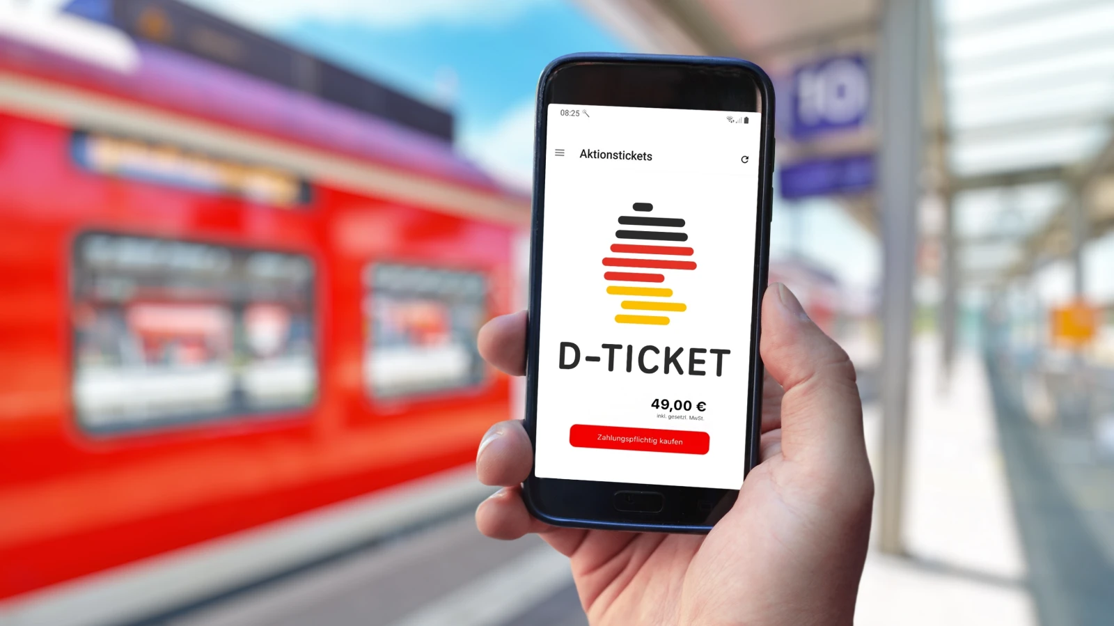 Deutschlandticket Zamlanıyor!, © shutterstock Deutschlandticket Zamlanıyor!, © shutterstock