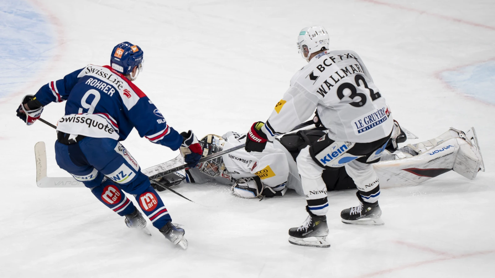 Eishockeyrunde von gestern Samstag, © Keystone / Til Buergy Eishockeyrunde von gestern Samstag, © Keystone / Til Buergy