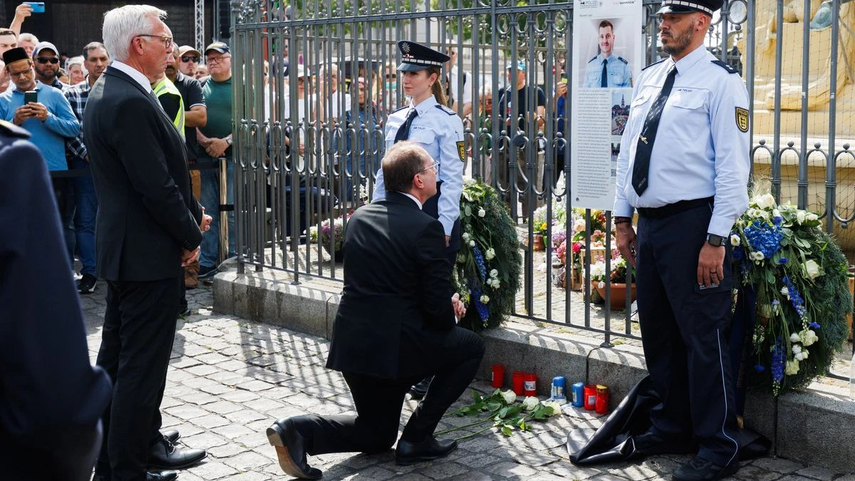 Mannheim Bıçaklı Saldırı Davasında Karar Eylül'de Çıkabilir!, © Lando Hass/dpa Mannheim Bıçaklı Saldırı Davasında Karar Eylül'de Çıkabilir!, © Lando Hass/dpa